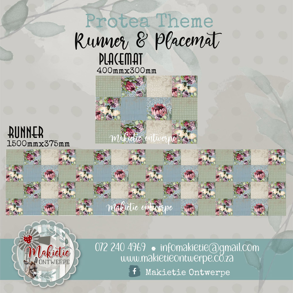 Placemat – Protea
