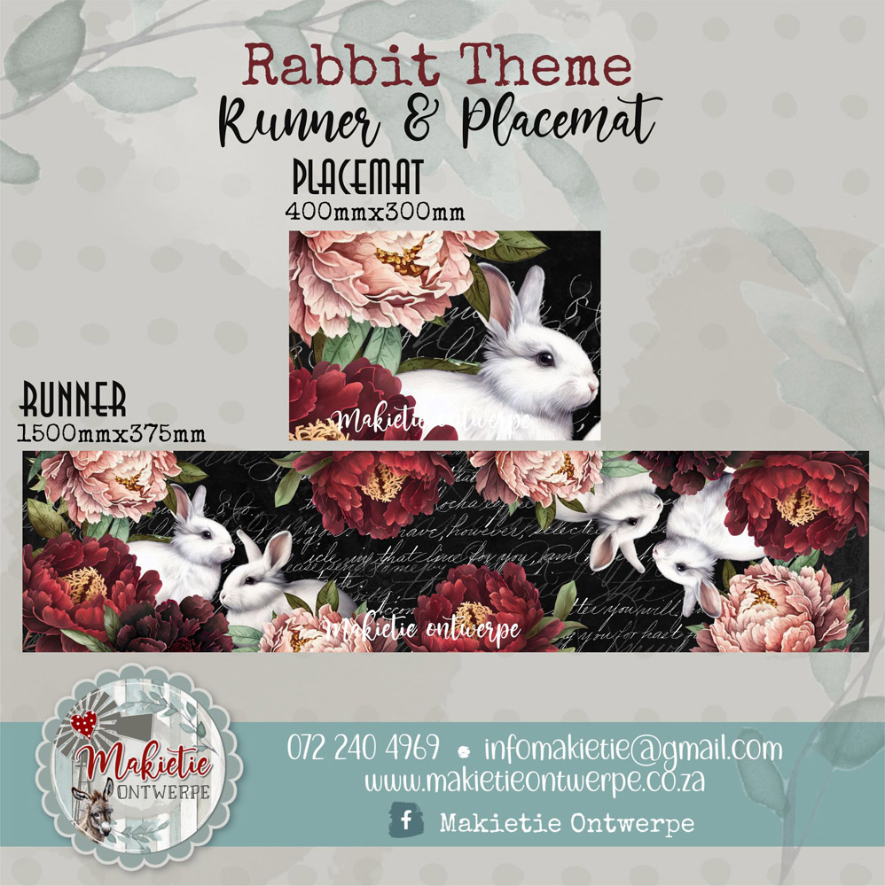 Placemat – Bunny